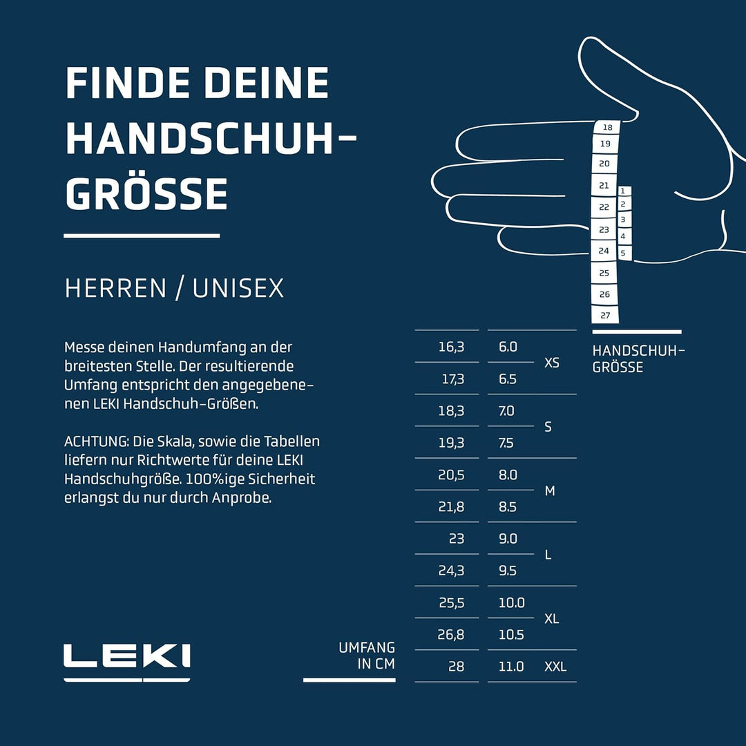 LEKI Unisex PRC Premium Thermo Plus Handschuhe Langlauf Running Black-Sand Black-Sand 10, Black-Sand
