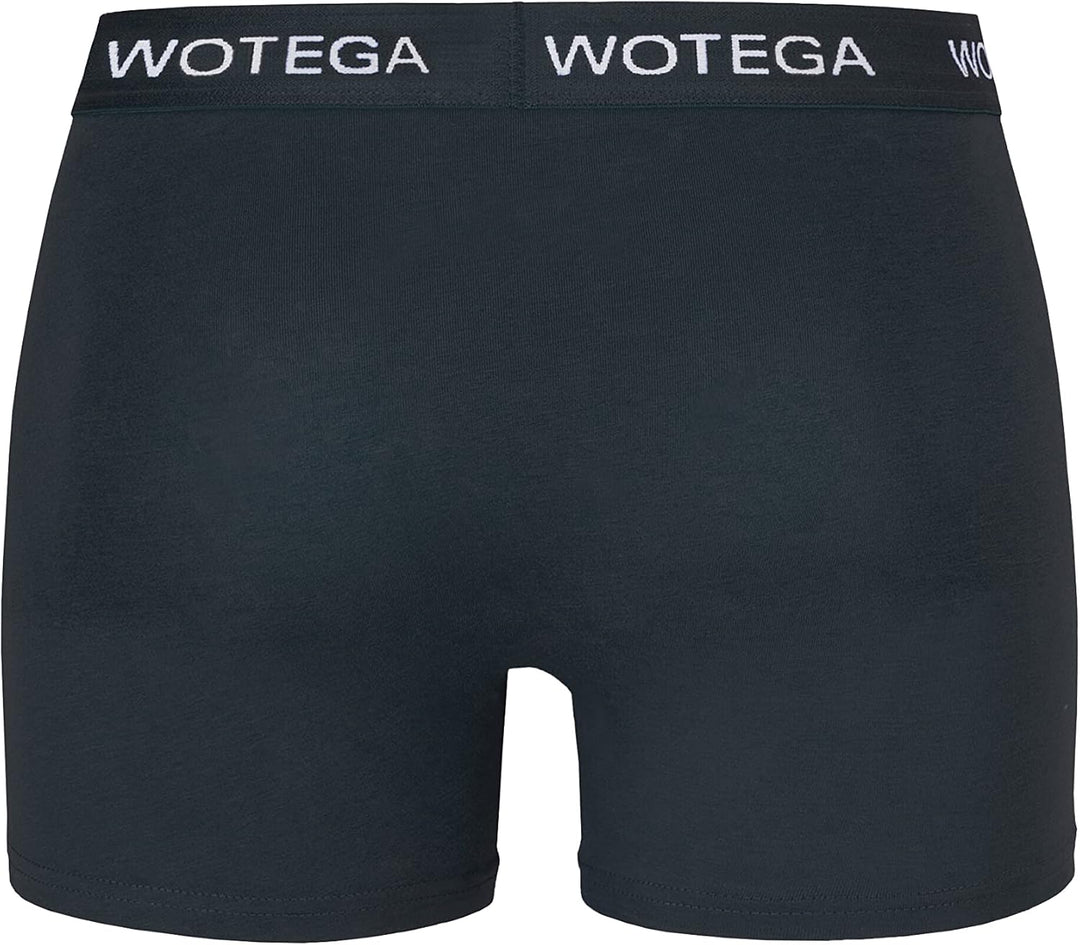 WOTEGA Joe - Boxershorts Herren 6er Pack - Baumwoll Unterwäsche XS Grau (Castlerock 180201), XS Grau