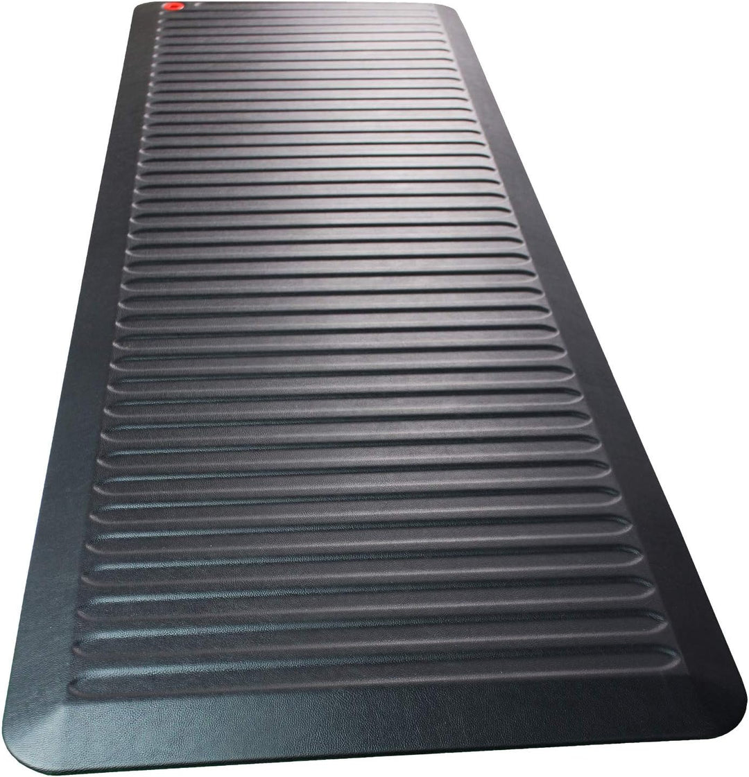 AFS-TEX 6000X Aktive Anti-Ermüdungsmatte. Antimikrobiell - 58 x 170cm. Mitternachtsschwarz 58 x 170c