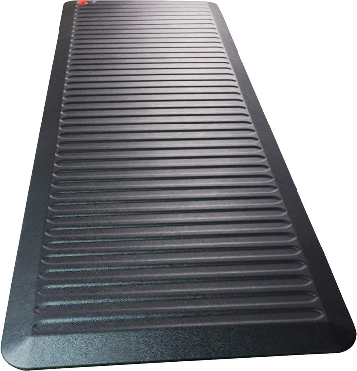 AFS-TEX 6000X Aktive Anti-Ermüdungsmatte. Antimikrobiell - 58 x 170cm. Mitternachtsschwarz 58 x 170c