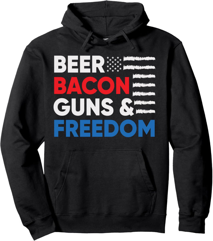 4. JULI Hemd. Amerikanische Freiheit USA Flagge Pullover Hoodie