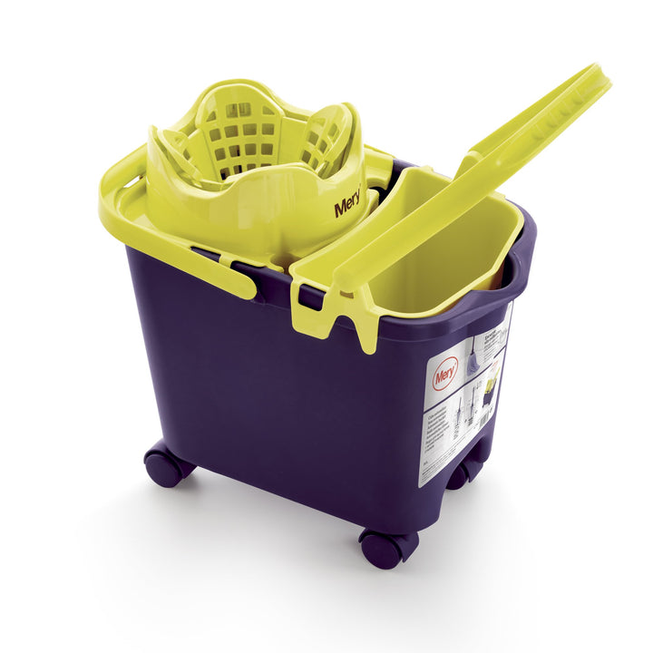 Mery 0335.09 - Putzeimer, geeignet für alle Wischmop, Sortierte Farbe
