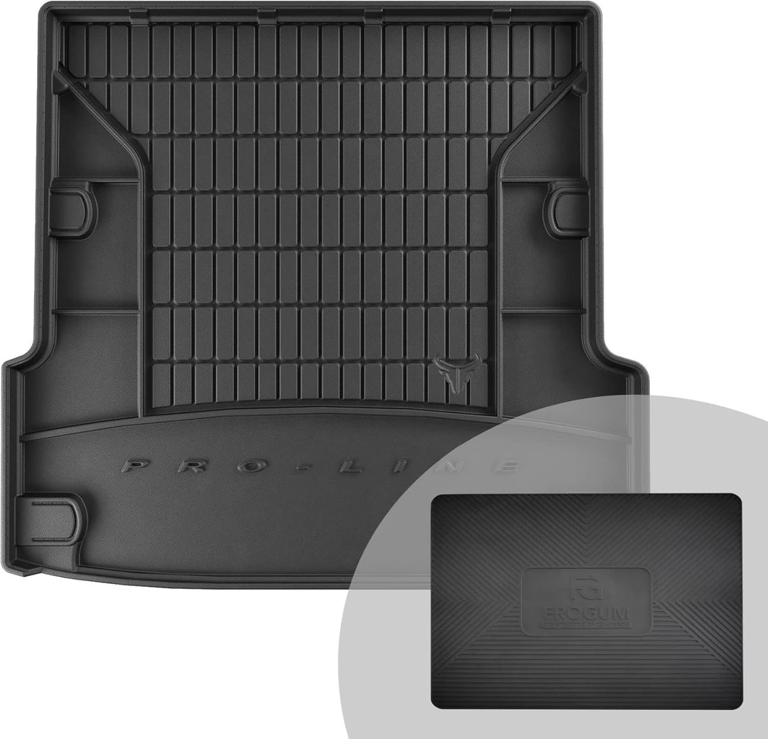 FROGUM ProLine 3D Gummimatte Exklusive Auto Kofferraummatte Kofferraumwanne für Mercedes-Benz E-Klas