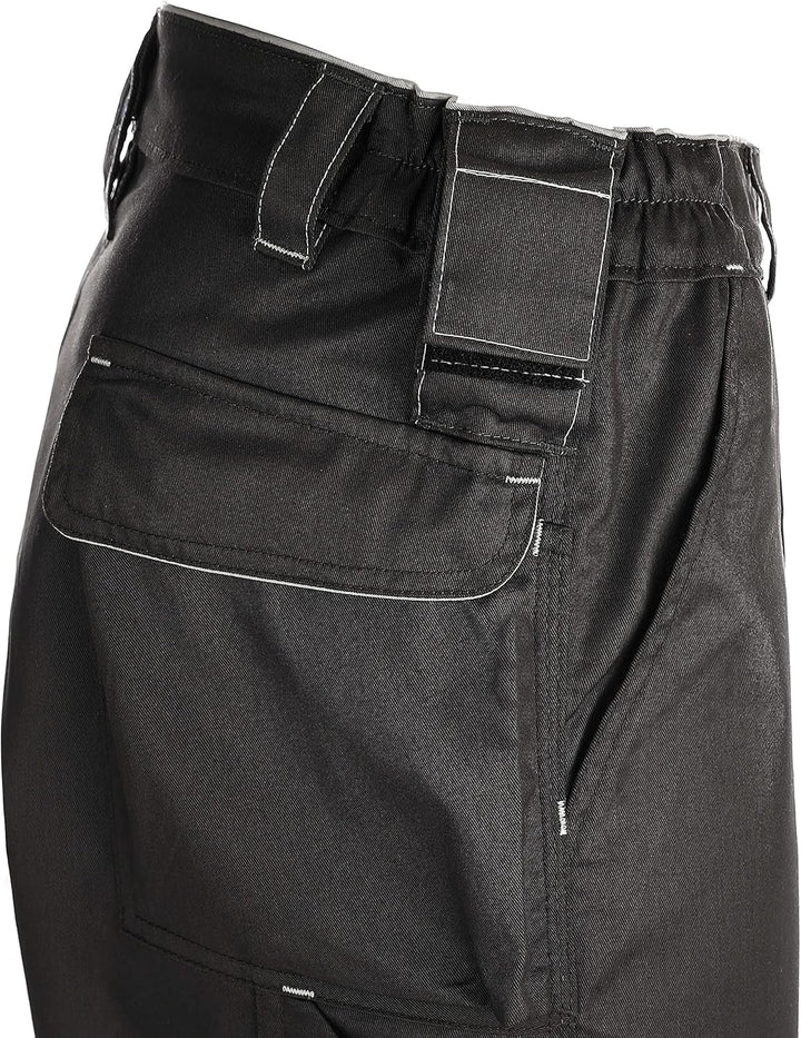 TMG | Arbeitsshorts für Herren, Kurze Arbeitshose mit Werkzeugtasche, robust & strapazierfähig, Carg