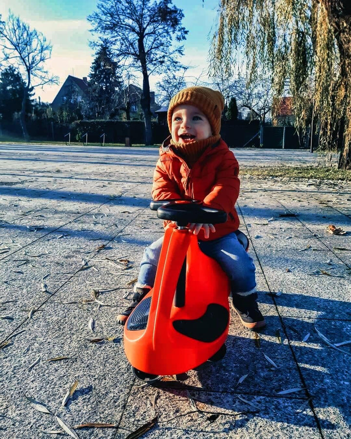TWISTCAR Kinderfahrzeug, Kinder Twist Auto, Swing Car für Kleinkind, Spielzeugauto, Antrieb durch Le
