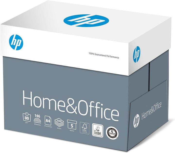 HP Kopierpapier CHP150 Home & Office, DIN-A4 80g, Weiss - Allround Kopierpapier für Zuhause und Büro