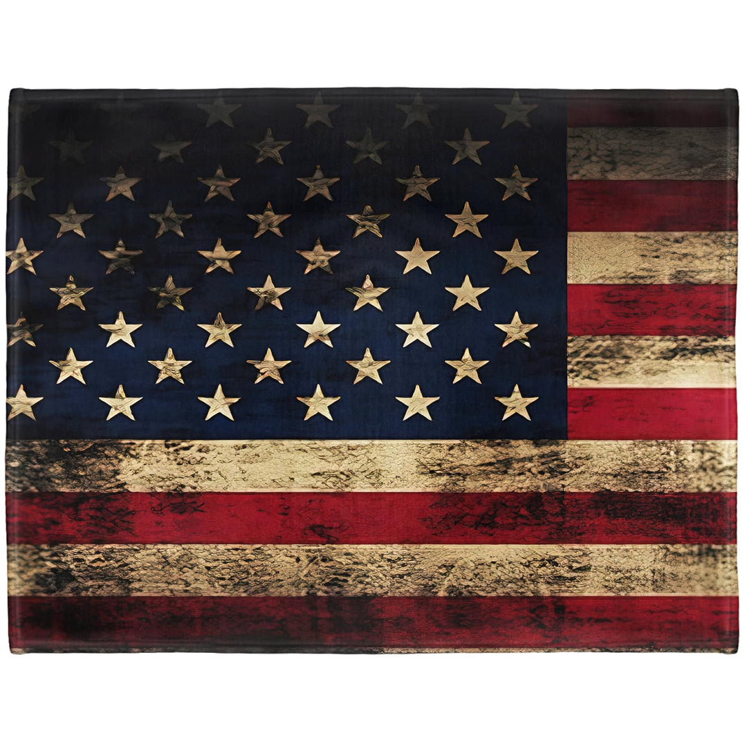 YISUMEI Decke 150x200 cm Kuscheldecken Sanft Flanell Weich Fleecedecke Bettüberwurf Vintage amerikan