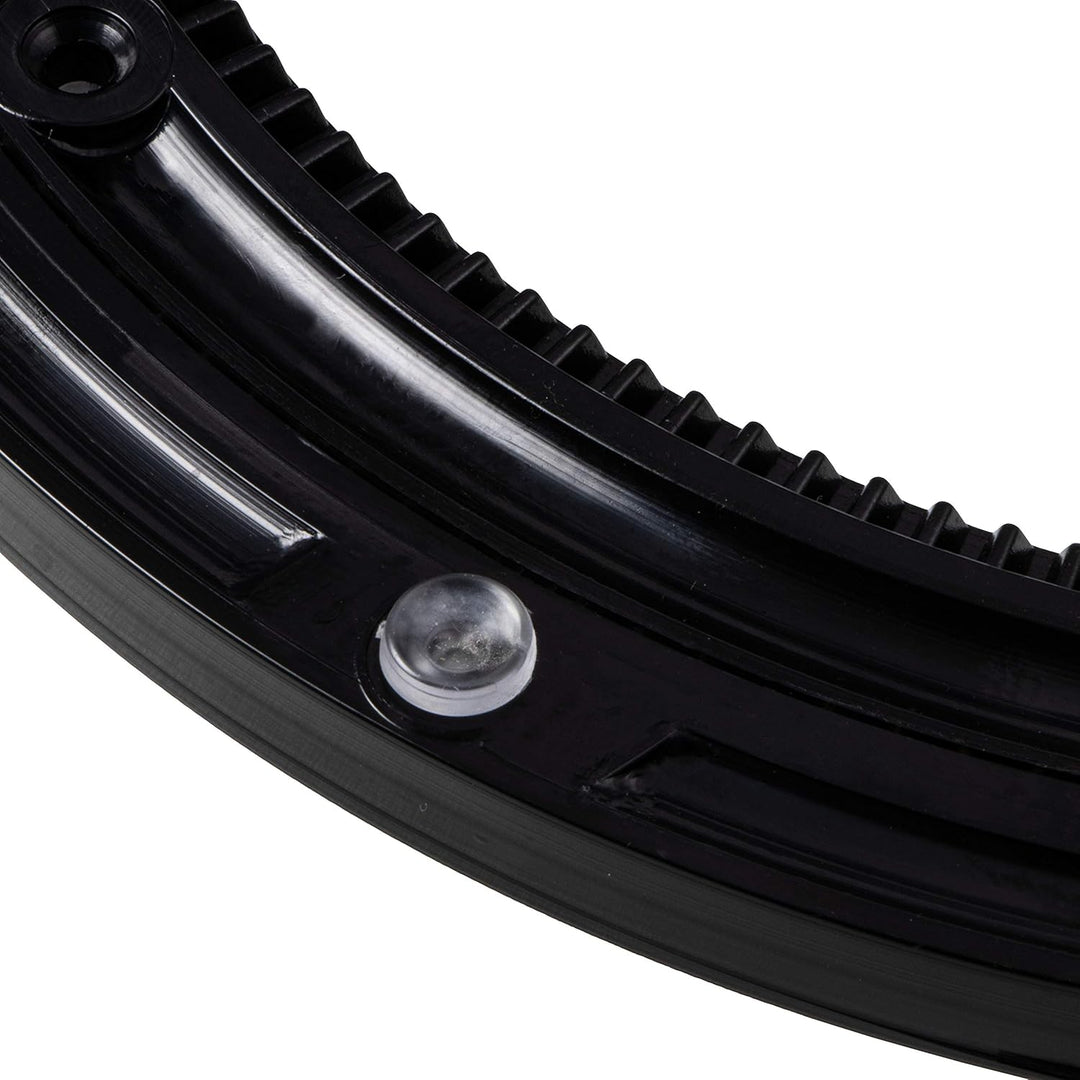 Gedotec Schwerlast-Drehbeschlag 360° Drehscheibe drehbar Ø 280 mm | Drehteller Kunststoff schwarz |