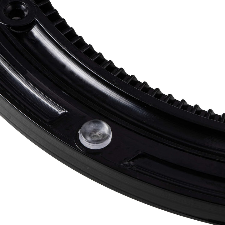 Gedotec Schwerlast-Drehbeschlag 360° Drehscheibe drehbar Ø 280 mm | Drehteller Kunststoff schwarz |