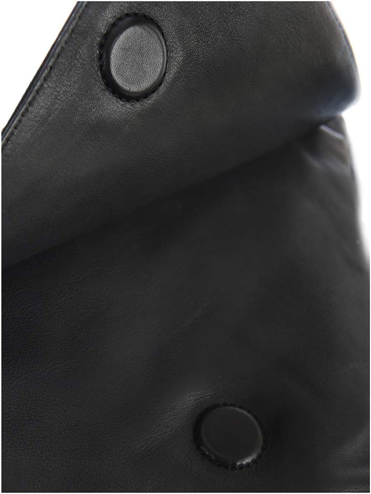 Greenland Nature Black Nappa Messenger Leder 38 cm
