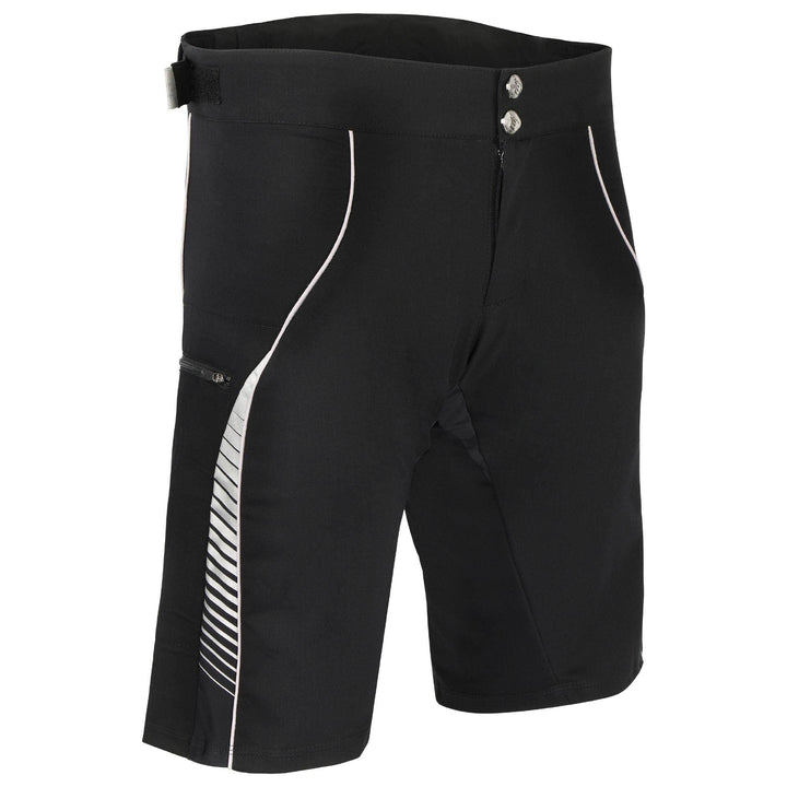 Berkner Olaf E-Bike-Shorts, Radshorts mit Gelpolster, Fahrradhose mit Silberionen M Schwarz, M Schwa