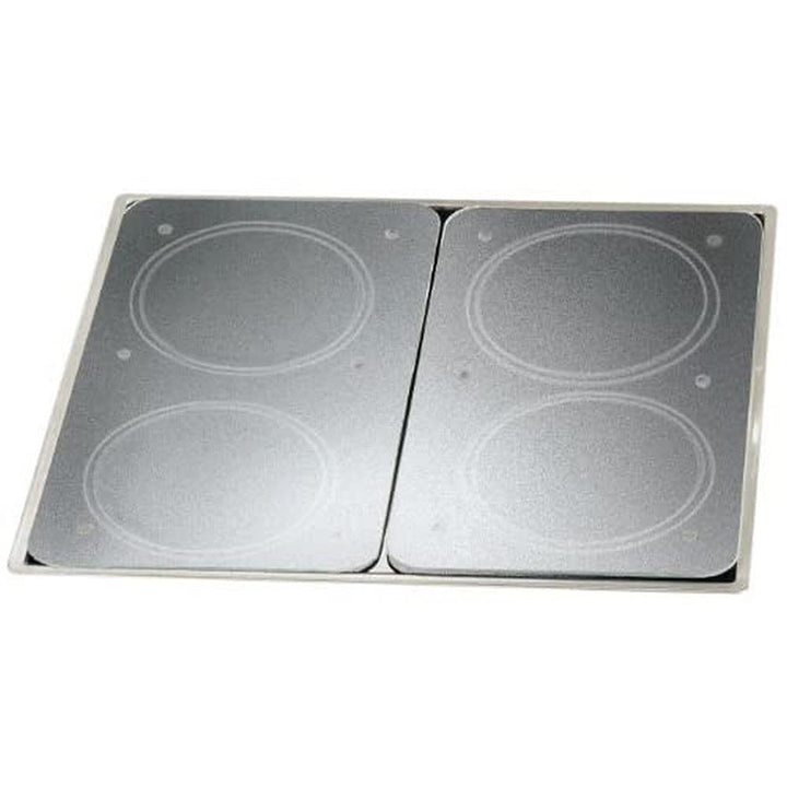 Herdabdeckplatte Universal mit Sicherheitsfolie 2er Set