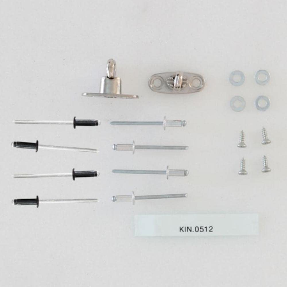 GT Line KIN.0512 - Juego de 2 palomillas de cierre para modelo ATOMIK WH, ATOMIK 215, NEW MEGA WHEEL