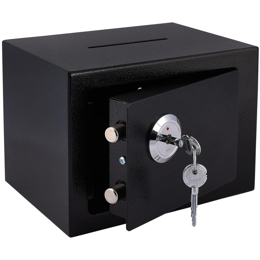 Tresor Safe Gross, Tresor mit Schlüssel Möbeltresor mit Schloss, Wandtresor für Zuhause, Geschäft, B