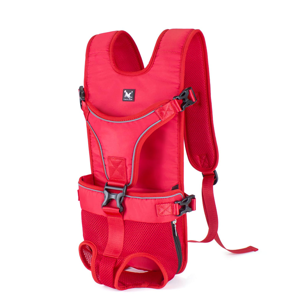 Haustiertrage Rucksack, Wasserdichter, Verstellbarer Hunde Frontträger für Reisen mit Mittelgrossen