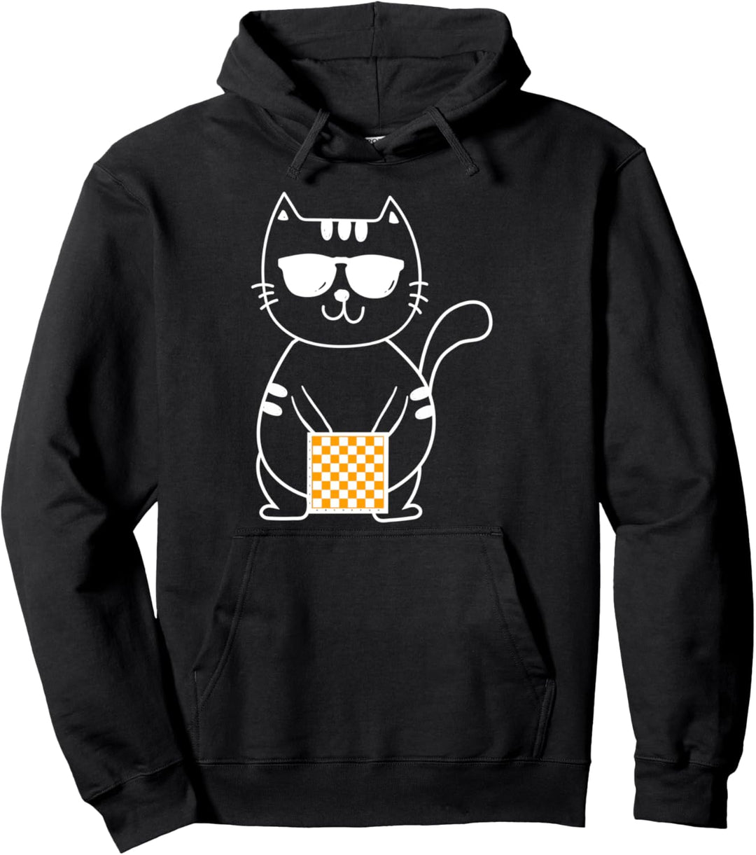 Schachspieler Schachfigur Schachbrett - Schach Pullover Hoodie