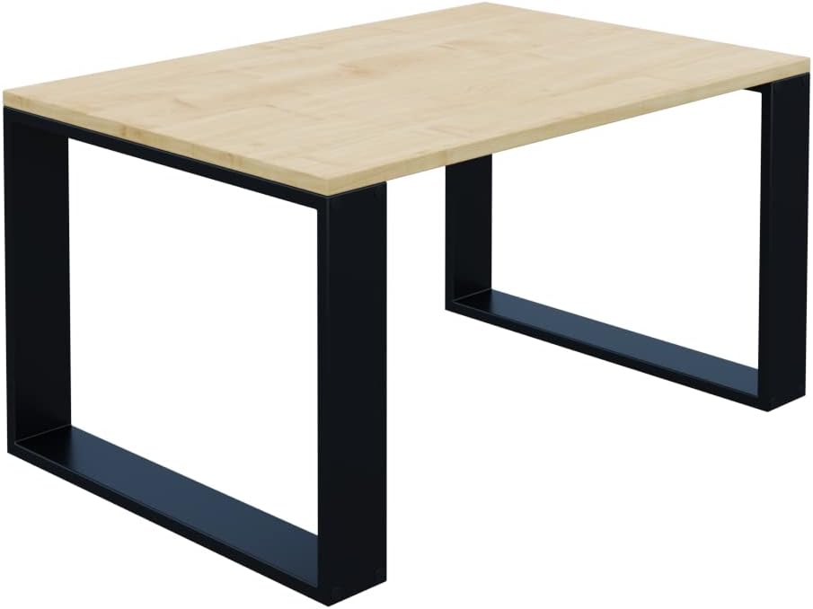 AKKE Couchtisch Wohnzimmertisch Beistelltisch Tisch Für Wohnzimmer Ahorn 80 x 40 x 45 L:80cm x B:40c
