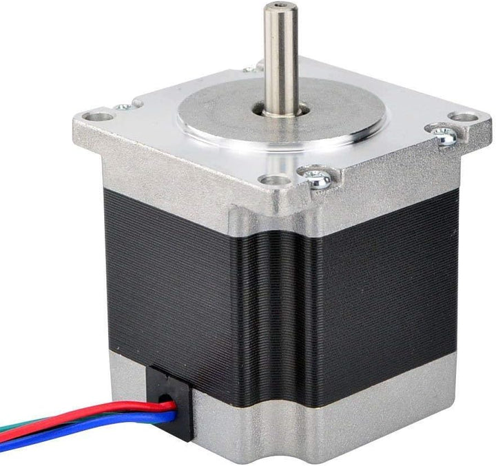 JoyNano Nema 23 Schrittmotor Bipolar 2.8A 1.26N.m Haltemoment 2-Phasen 4-Draht 1.8 Deg 56mm Körper f