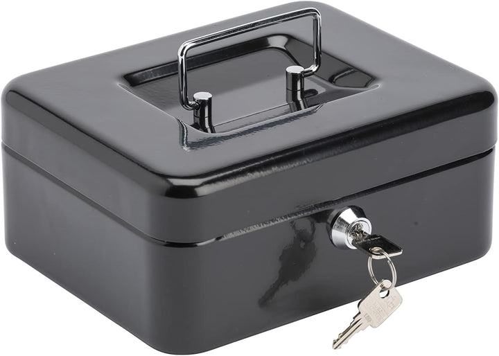 Burg-Wächter CB02BK 20,3 cm Geldkassette, Schwarz, 20 cm, Schwarz