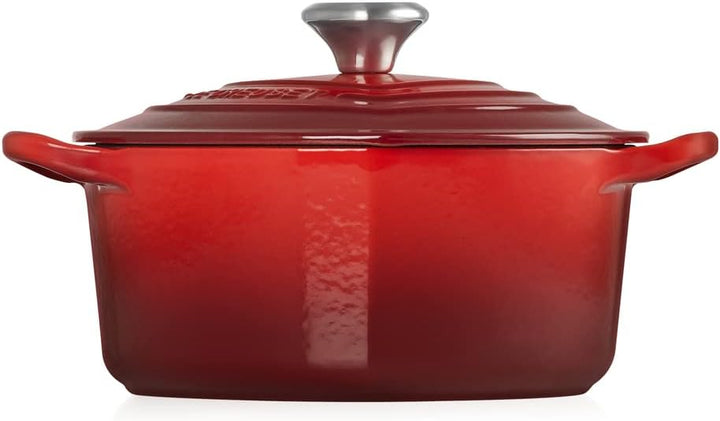 Le Creuset Herzbräter mit Herzknopf aus Gusseisen, 20 cm, 21401200602455