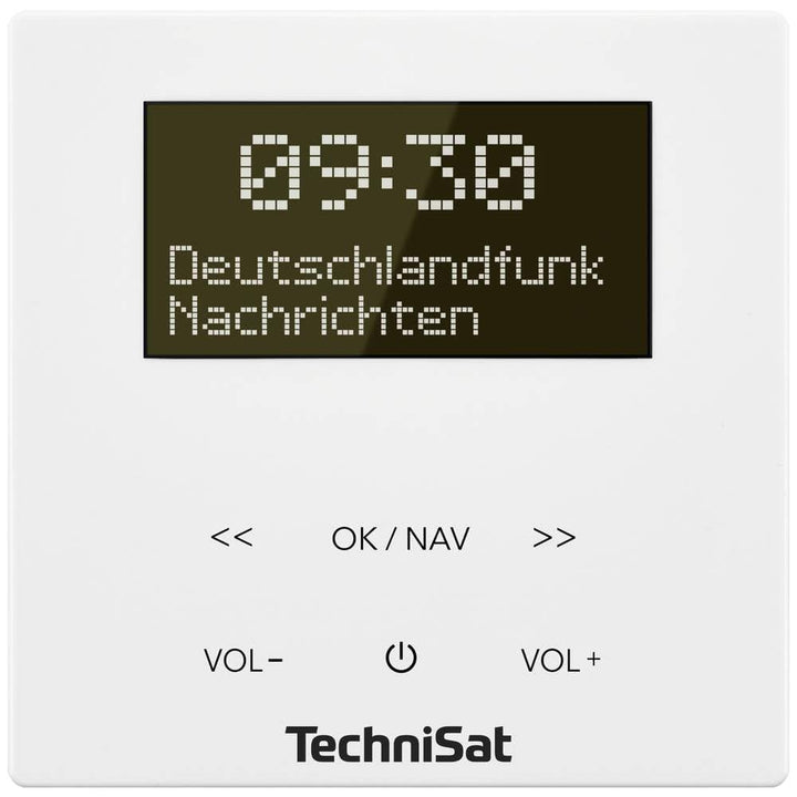 TechniSat DIGITRADIO UP 55 - DAB+ Unterputzradio für die flexible Montage (DAB, UKW, Bluetooth-Empfa