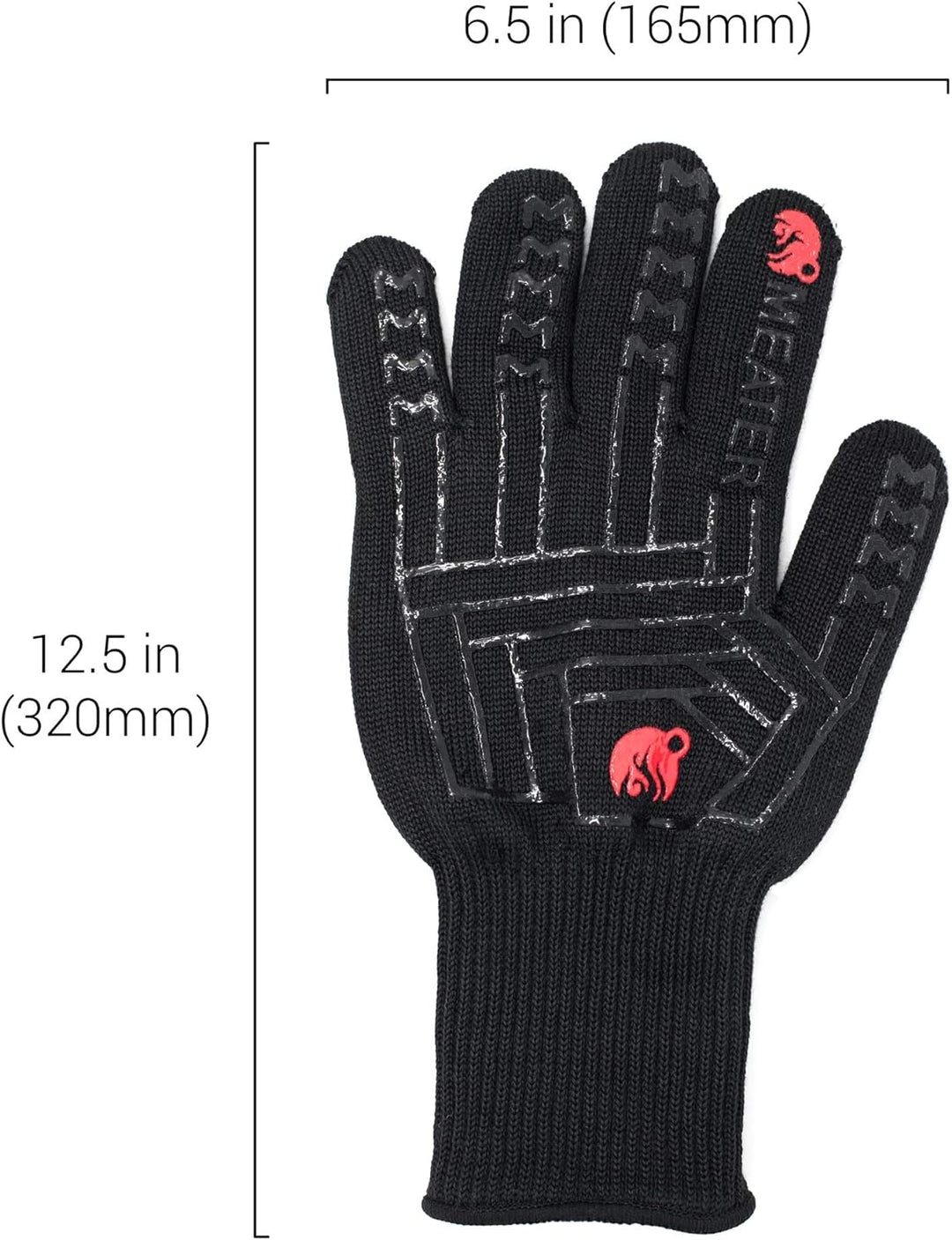 MEATER Grillhandschuhe Hitzebeständig für Küche, Ofen oder zum