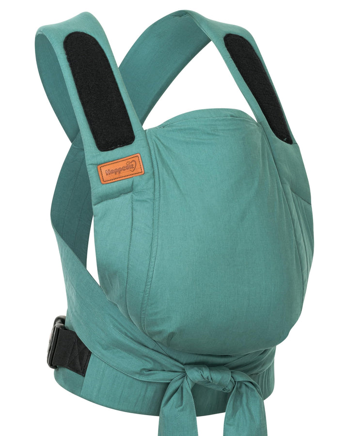 Hoppediz Babytrage Bondolino b.pure Design all green B.Pure all green, B.Pure all green