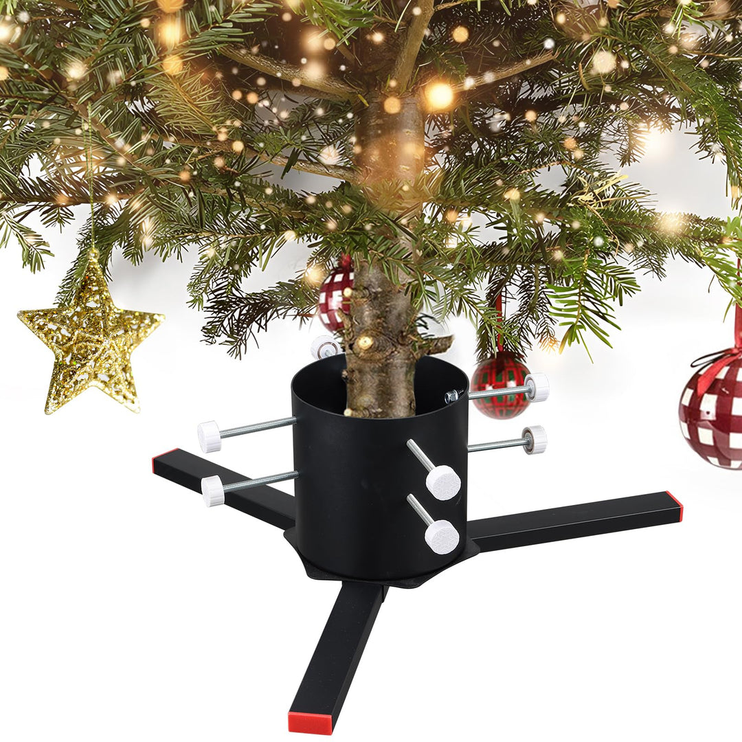 DAKEPOLE Weihnachtsbaumständer, Stabile Abnehmbare Weihnachtsbaumständer Baumhalter für Lebenige Wei