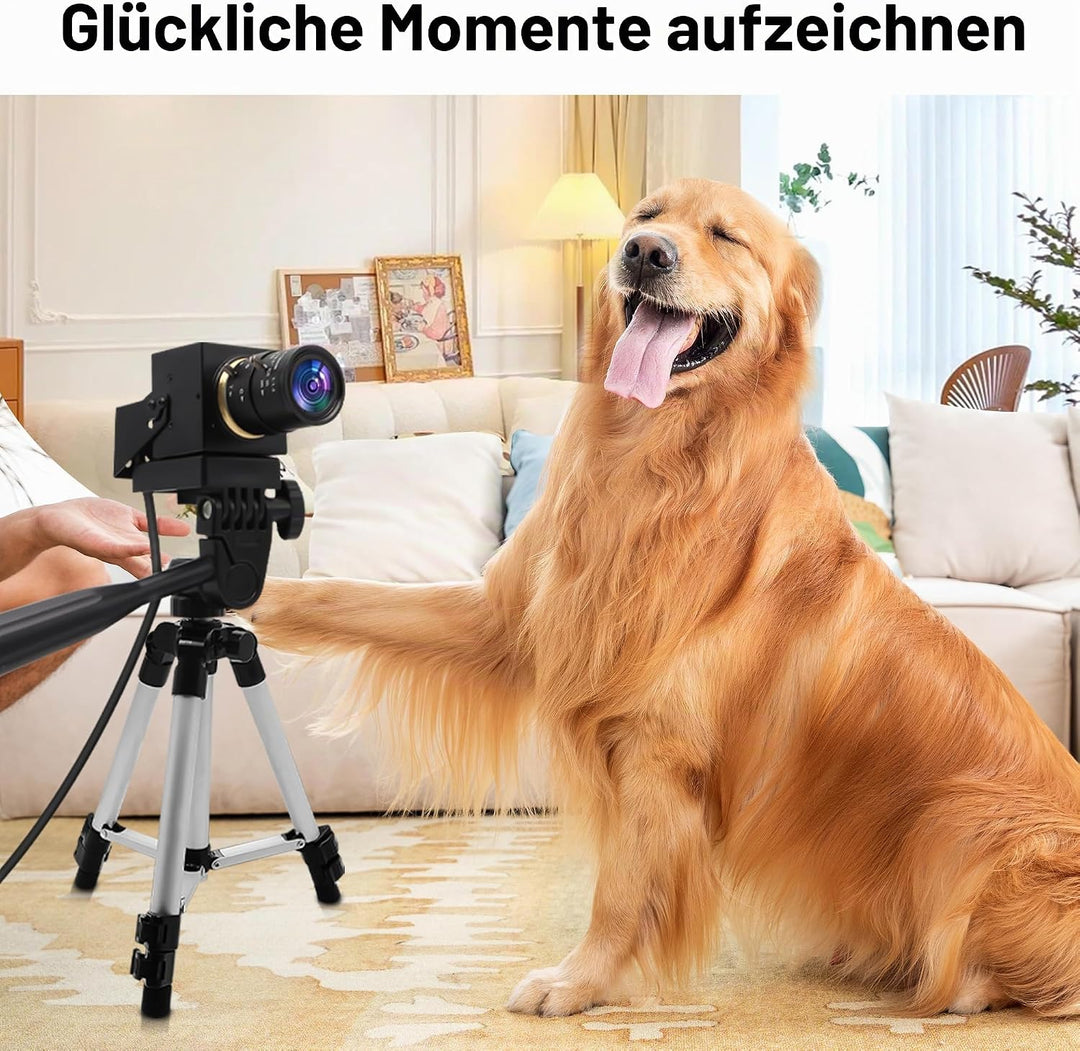 Svpro 1080P USB-Kamera mit 2,8–12 mm optischem Zoomobjektiv, IMX323-Sensor, H.264-Low-Light-Kamera,