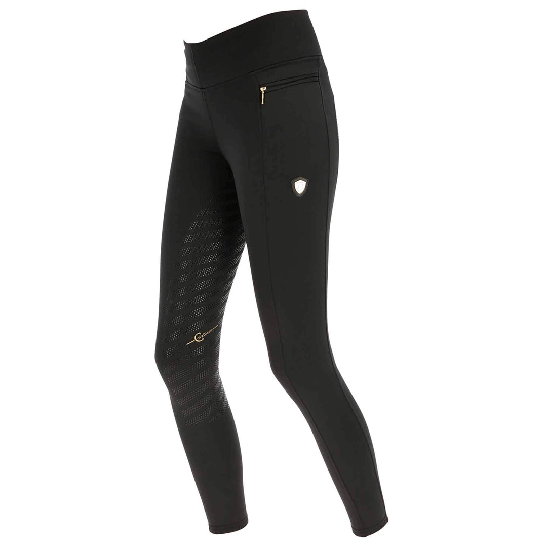 Covalliero Kerbl Reitleggings Coldana - Riding Tight, Vollbesatz, 128-170 32-46 32W / 34L Anthrazit,