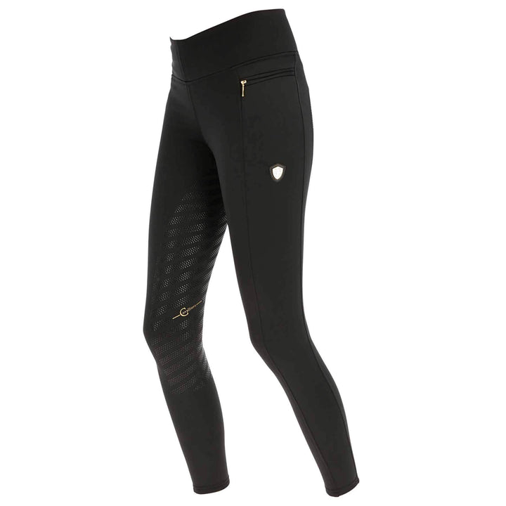Covalliero Kerbl Reitleggings Coldana - Riding Tight, Vollbesatz, 128-170 32-46 32W / 34L Anthrazit,