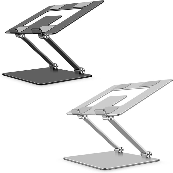 DaMohony Laptop-Ständer für Schreibtisch Klappbar Ergonomischer Laptop-Halter Schnelle Wärmeableitun