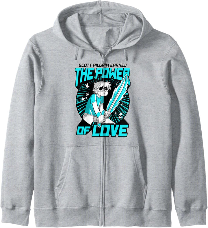Scott Pilgrim Vs. The World Power of Love Scott Portrait Kapuzenjacke