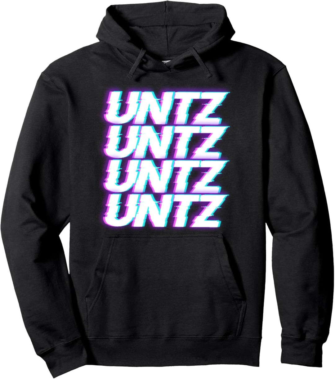 Untz (Trippy / Glitch) Pullover Hoodie