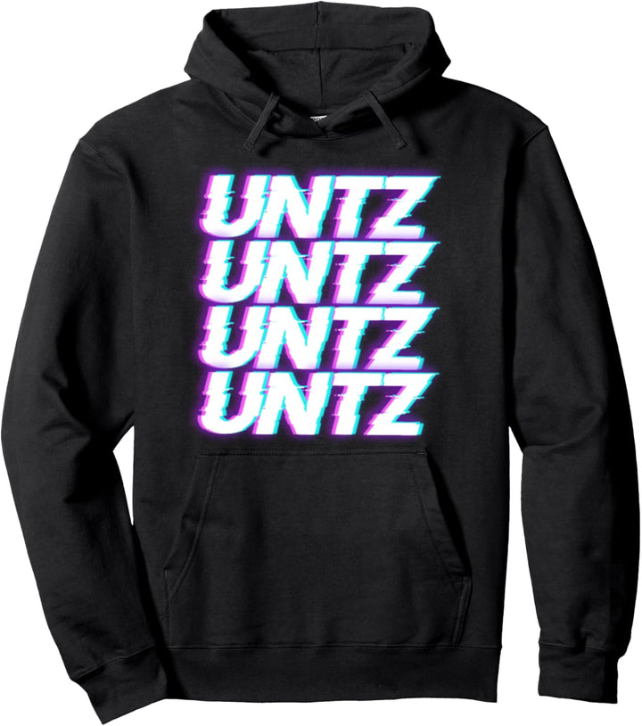 Untz (Trippy / Glitch) Pullover Hoodie