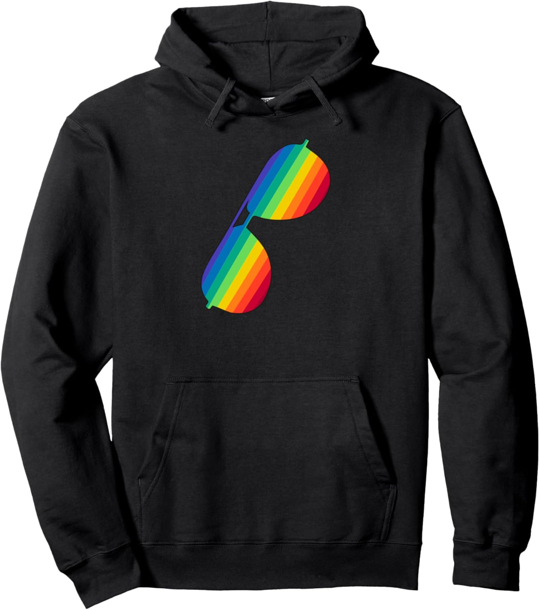 LUSTIGE SONNENBRILLE FÜR FRAUEN UND MÄNNER Pullover Hoodie