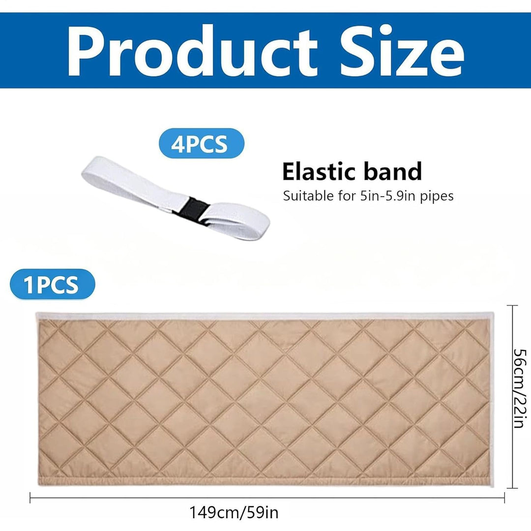 Portable Air Conditioner Hose Insulation Cover Kit | Air Conditioner Exhaust Hose Cover, Washable Du