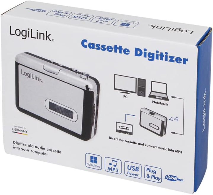 Logilink Kassetten-Player mit USB Anschluss