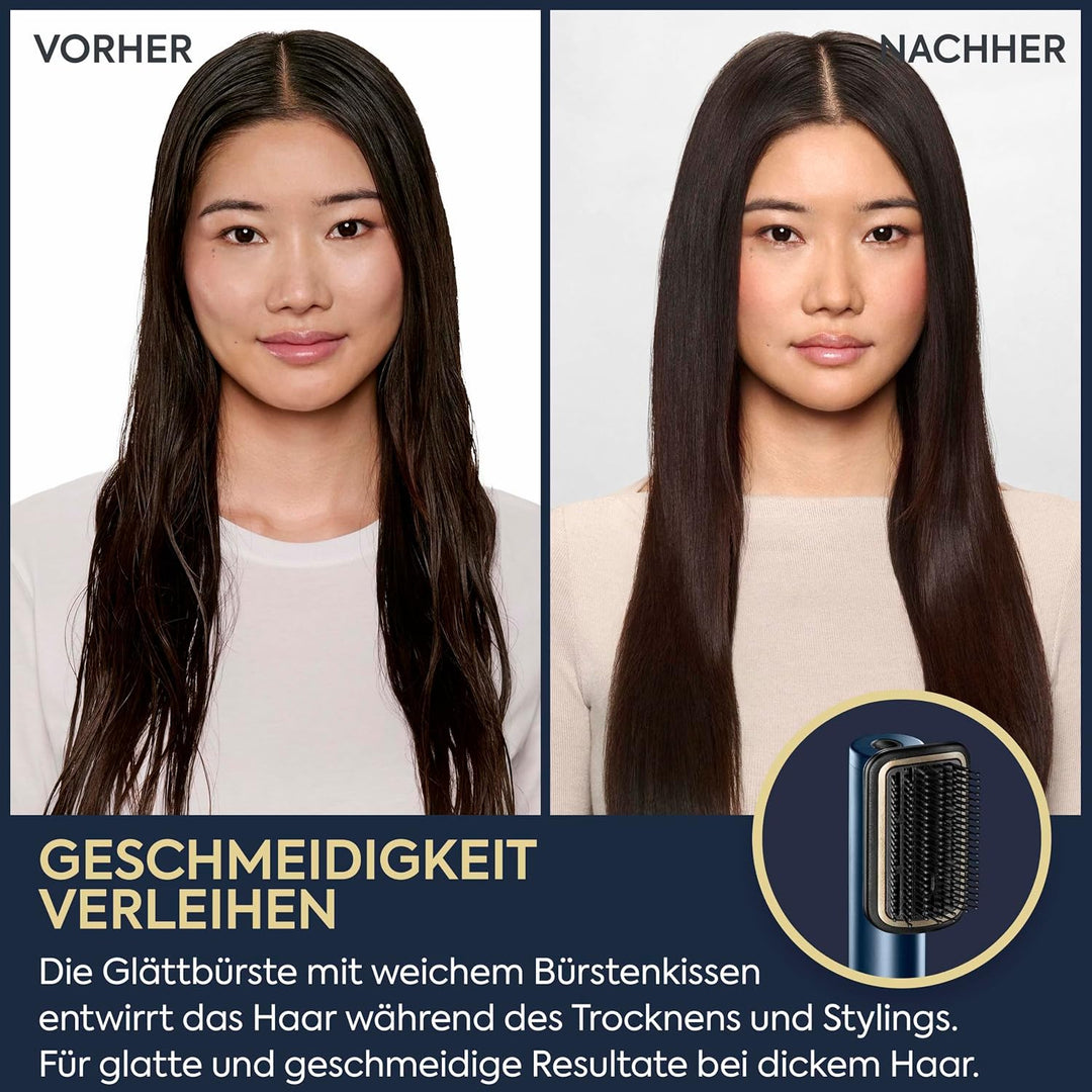 BaByliss Air Wand - Haartrockner, Glätteisen and Styler in einem, Wet to Dry, Anti-Frizz Ionen-Techn