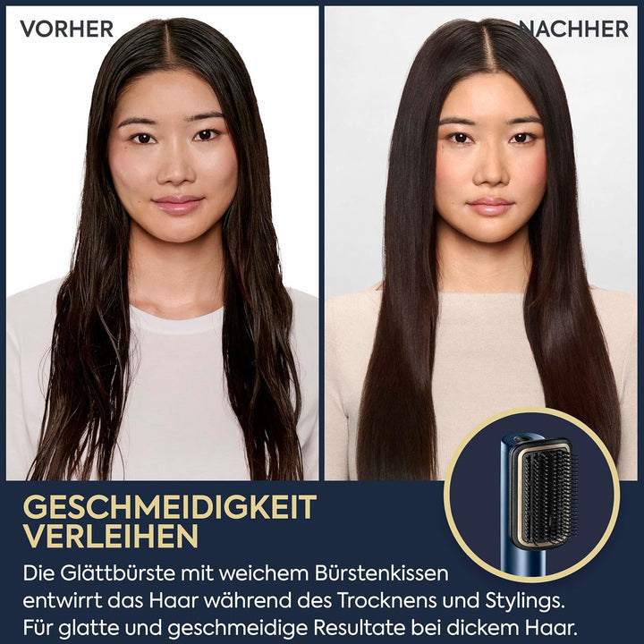 BaByliss Air Wand - Haartrockner, Glätteisen and Styler in einem, Wet to Dry, Anti-Frizz Ionen-Techn