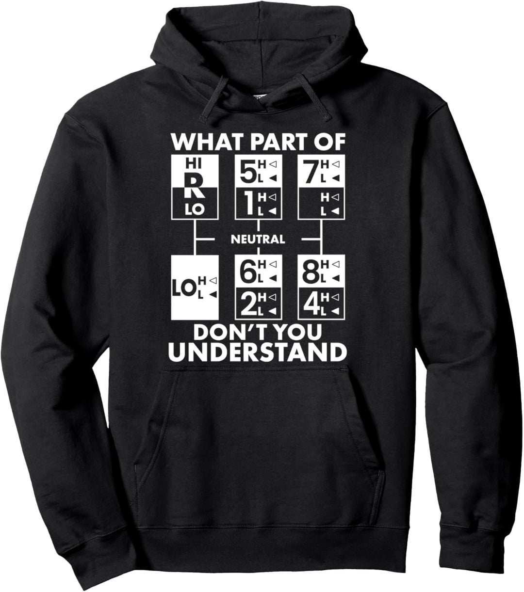 LKW Fahrer Brummifahrer Lastwagenfahrer - Fernfahrer Pullover Hoodie
