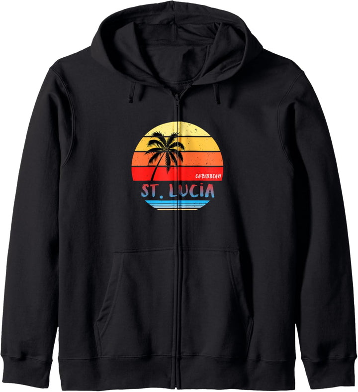 St. Lucia Souvenir Geschenk Kapuzenjacke