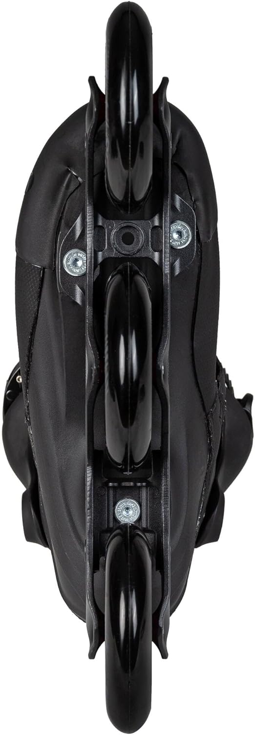 Powerslide Inline Skate Triple Black 110 Black, für Fitness, für Damen und Herren 46, 46