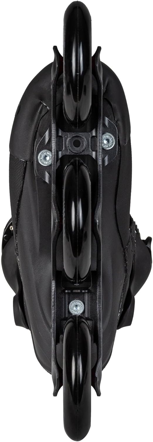 Powerslide Inline Skate Triple Black 110 Black, für Fitness, für Damen und Herren 47, 47