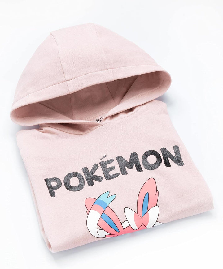 Pokemon Hoodie Girls Kids Game Gifts Sylveon Lilac Jumper Pullover 7-8 Jahre Lila, 7-8 Jahre Lila
