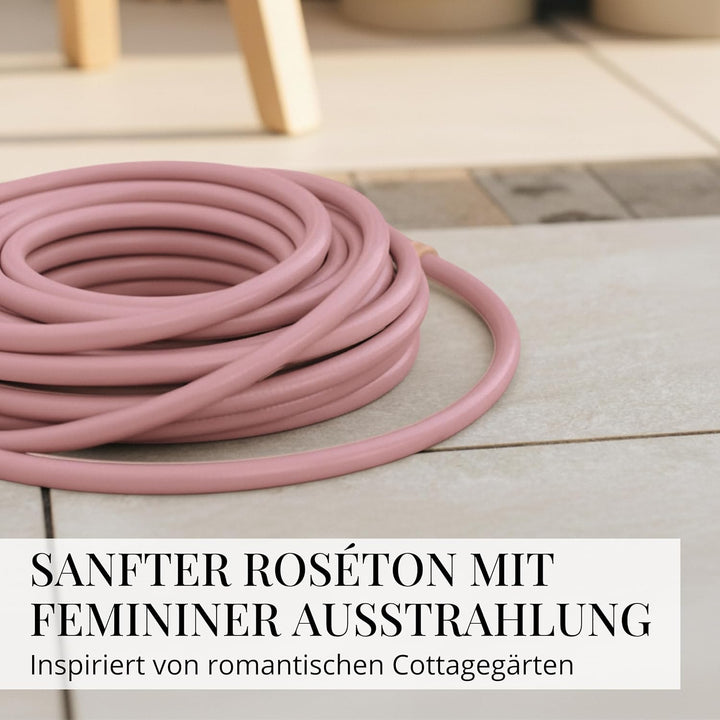 Livlig53 Gartenschlauch 1/2 Zoll, 20m: Wasserschlauch Made in Germany, Recycling-Material, formstabi