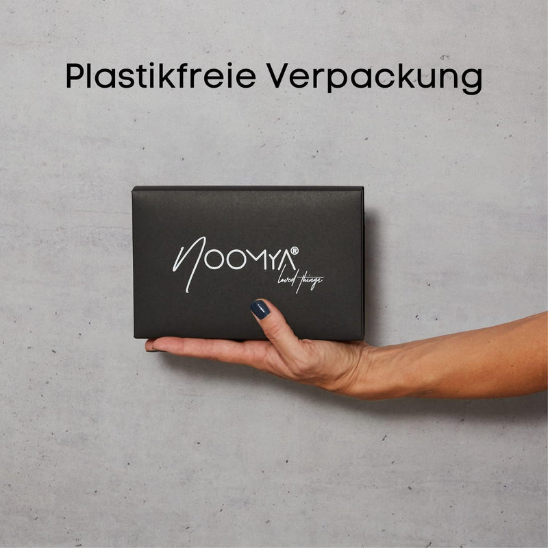 NOOMYA® Premium Fashion Handykette | Set Handyhülle iPhone 14 Plus & Handyband True Blue | Handygurt