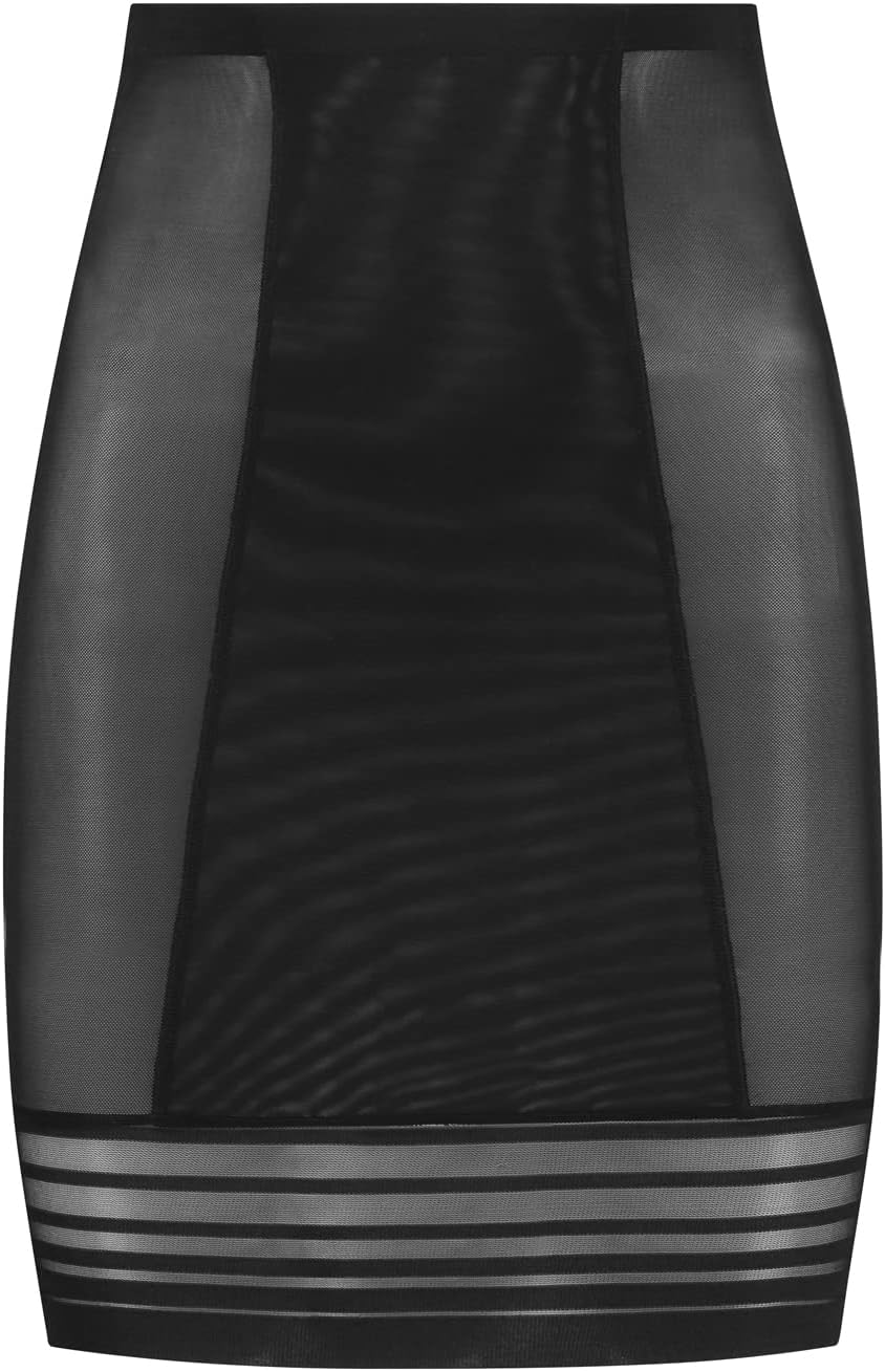 Bye Bra Powermesh Rock Mit Hoher Taille, Hohe Kontrolle, Doppellagiges Frontpanel, Baumwollkrücke, S