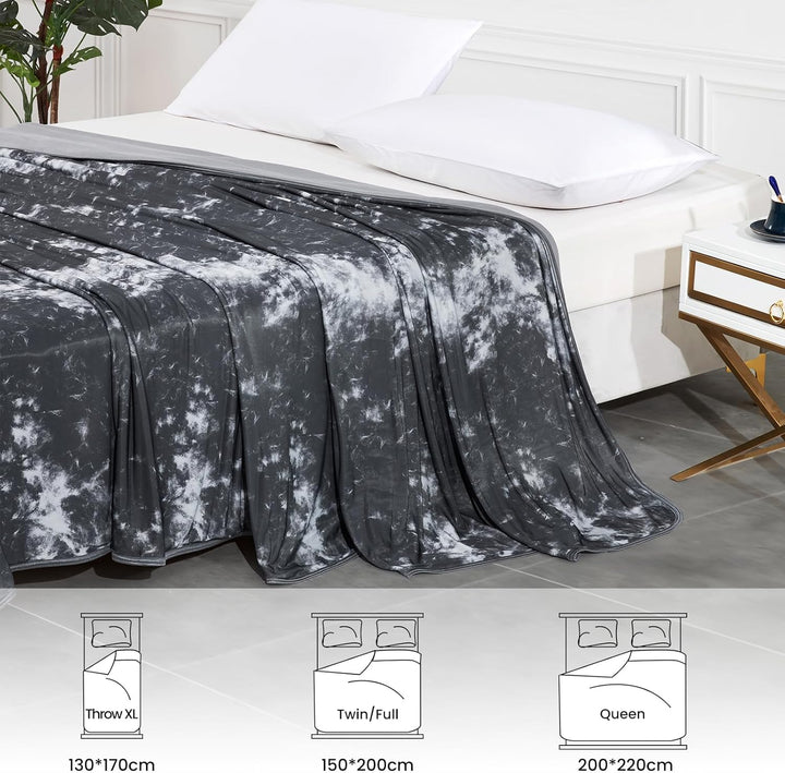Elegear Kühldecke 2in1 Selbstkühlende Decke, Japanische Arc-Chill 3.0 Q-Max>0,5 leichte Sommerdecke