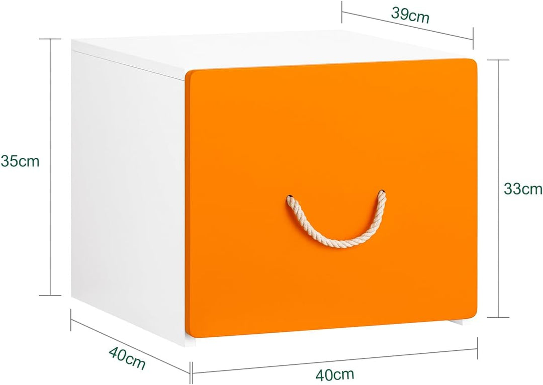 SoBuy KMB74-W Kinder Spielzeugtruhe Spielzeugkiste mit Deckel Aufbewahrungsbox Kinder Spielzeugbox S